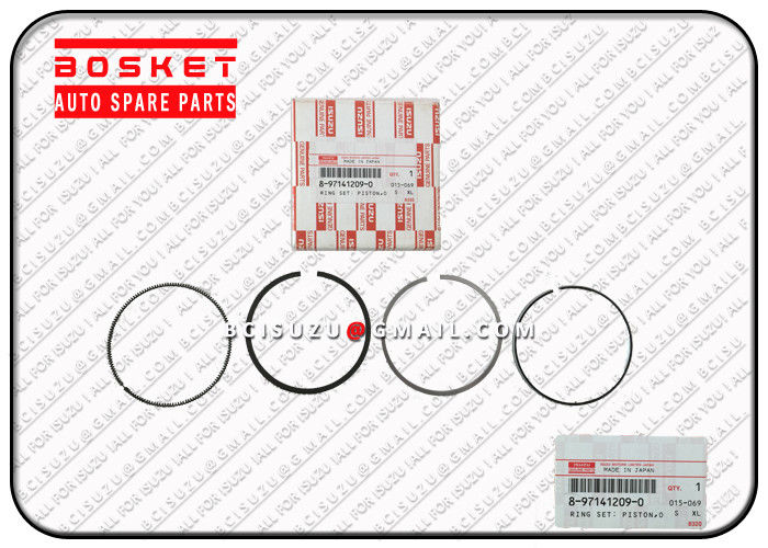 Japan Truck Parts 8971412090 8-97141209-0 Piston Ring Set For ISUZU 4LE2 Engine