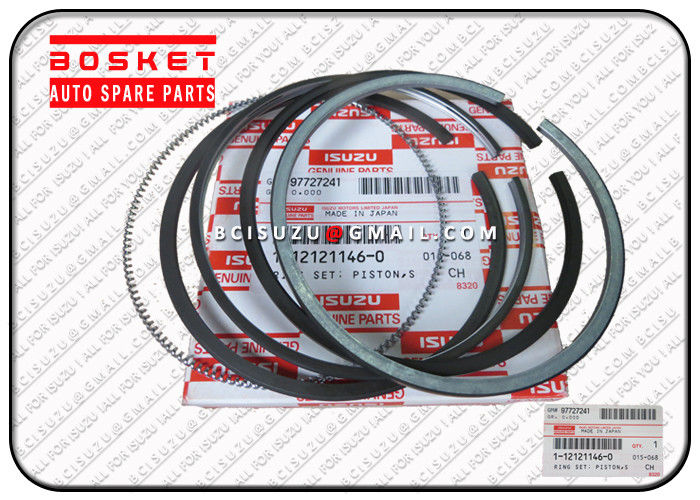 ZX200 6BG1T Isuzu Engine Parts Standard Piston Ring Set 1121211461