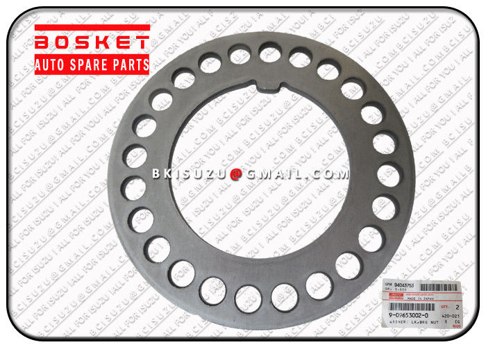 700P 4HK1 Isuzu Trucks Parts , 9096530020 9-09653002-0 Lk Brg Nut Washer