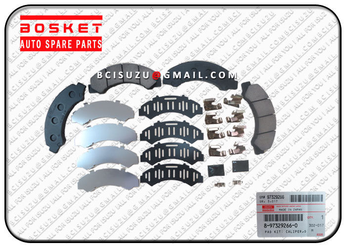 Japan Auton Isuzu Brake Parts 8973292660 Front Brake Disc Caliper Pad Kit
