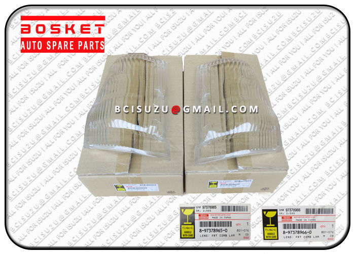 0.26 KG Isuzu Body Parts 8973789650 Isuzu NKR NHR NPR 4JH1 Front Comb Lamp Lens