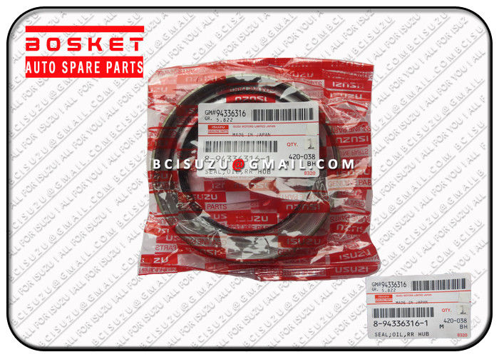 Japan Isuzu Suspension Parts ELF 4HK1 Inner Oil Seal Of Rear Hub 8943363161 8-94336316-1