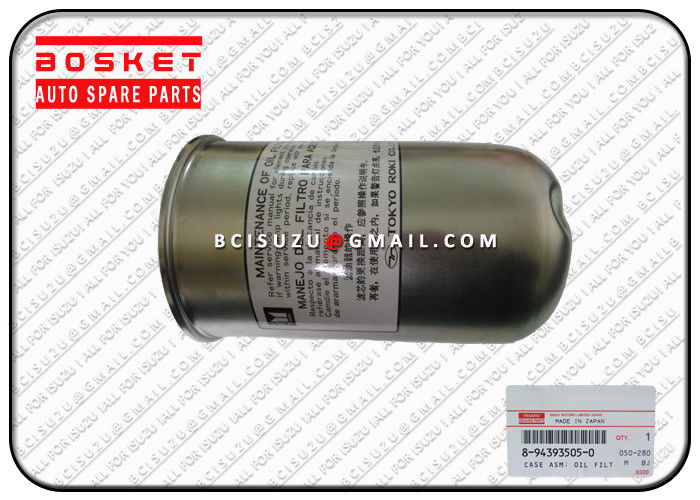 FVR 6HE1 Diesel Engine Parts Isuzu Truck Parts Oil Filter  Asm 8943935050 8-94393505-0