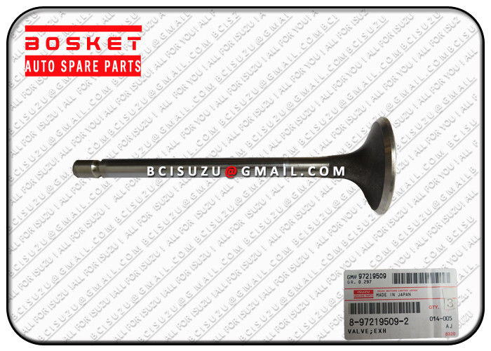 Japan Original Isuzu NPR66 4HF1 Exhust Valve 8972195092 8-97219509-2