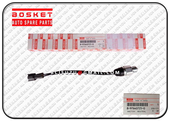 Isuzu CXZ Parts CXZ51K 6WF1 Neutral Swich 8976407250 8-97640725-0