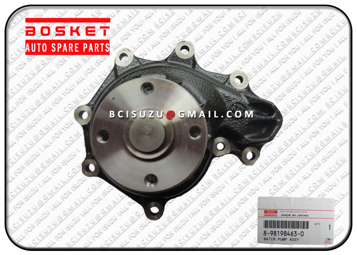 Professional Isuzu NPR Parts 4HE1 Water Pump Asm 8981984630 8-98198463-0