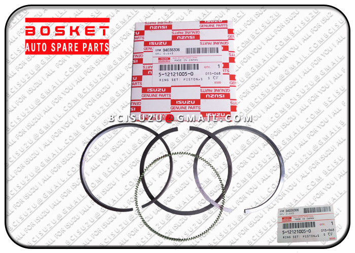 ISUZU Spare Parts Piston Ring Set For Isuzu 6BD1 Engine 5121210050 5-12121005-0