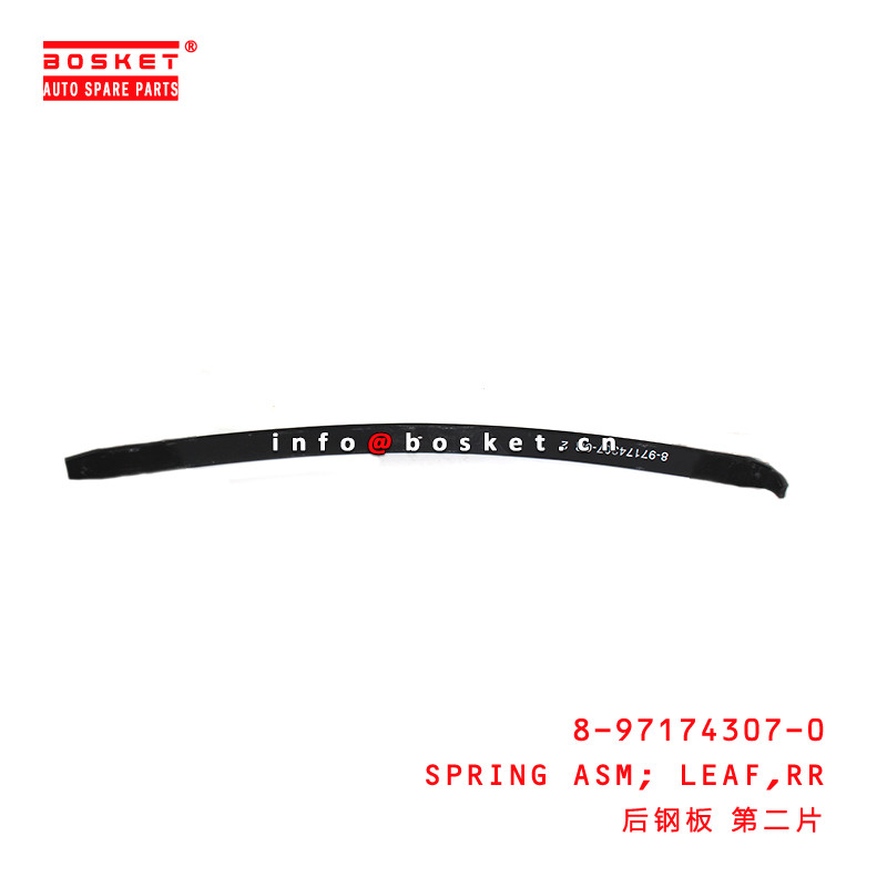 8-97174307-0 Rear Leaf Spring Assembly Suitable for ISUZU NPR 8971743070