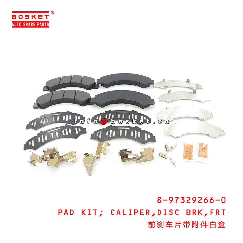 8-97329266-0 Front Brake Caliper Pad Kit Suitable for ISUZU NKR 8973292660