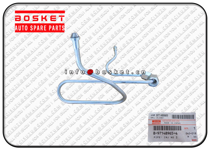 Injection NO.3 Pipe Isuzu NPR Parts For ISUZU NPR 4HE1 8-97148965-3 8971489653