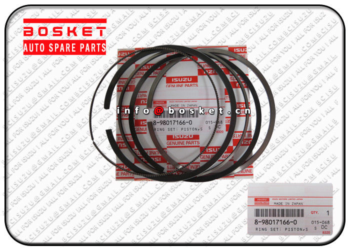 Isuzu Engine Parts 8-98017166-0 8980171660 Standard Piston Ring Set For ISUZU XE 4HK1 6HK1