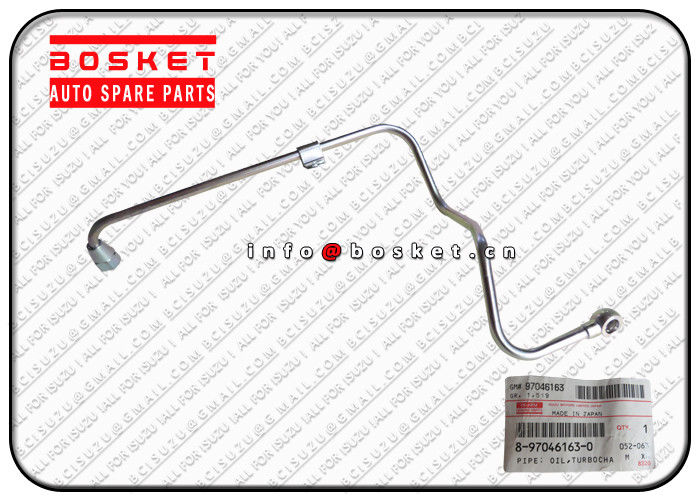 8-97046163-0 8970461630 Turbocharger Feed Oil Pipe For ISUZU NPR65 4BD2