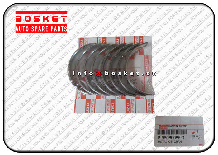 8-98089085-0 8980890850 Isuzu Truck Parts Standard Crankshaft Metal Kit For ISUZU XD