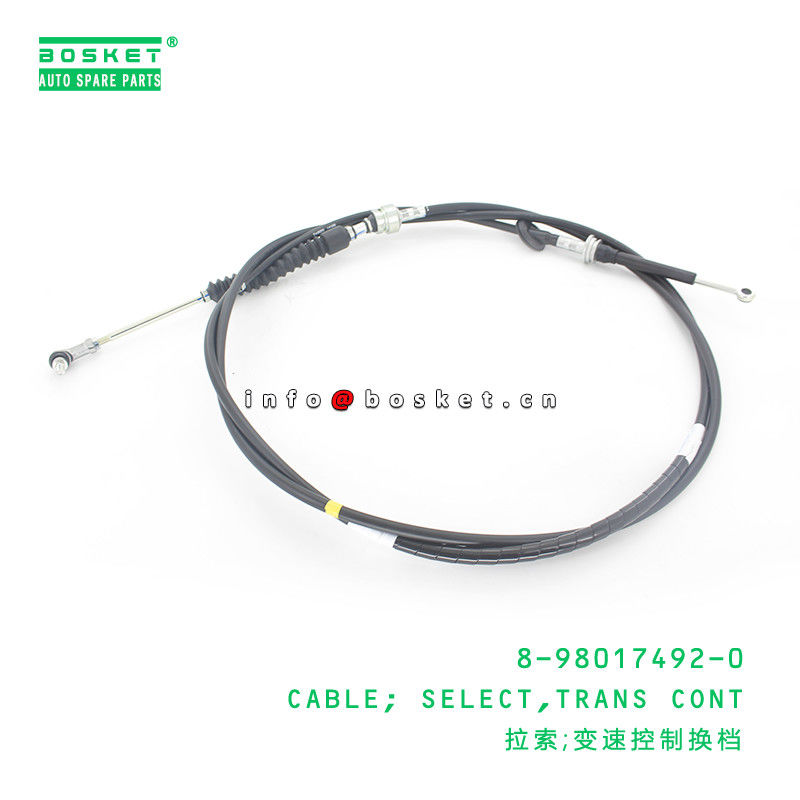 8-98017492-0 Transmission Control Select Cable For ISUZU FG 8980174920