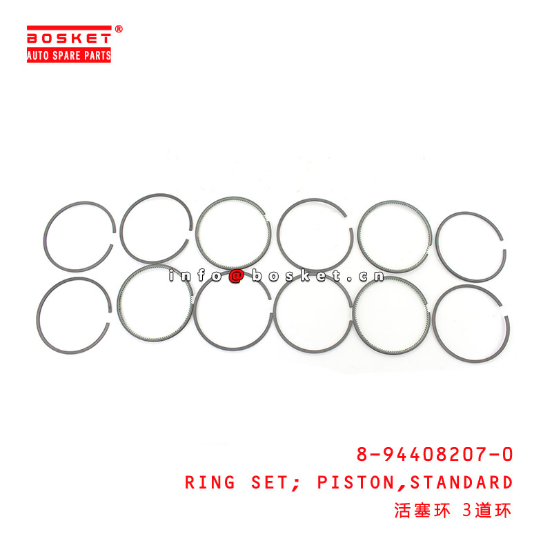 8-94408207-0 Standard Piston Ring Set For ISUZU 4JC1 8944082070