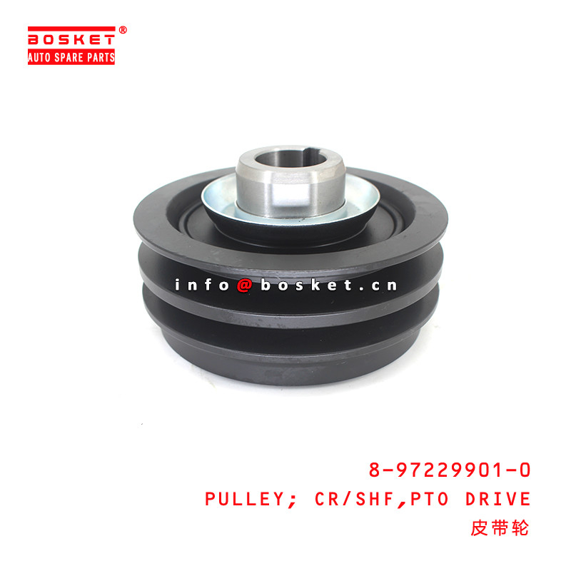 8-97229901-0 Power Take Off Drive Crankshaft Pulley For ISUZU  8972299010