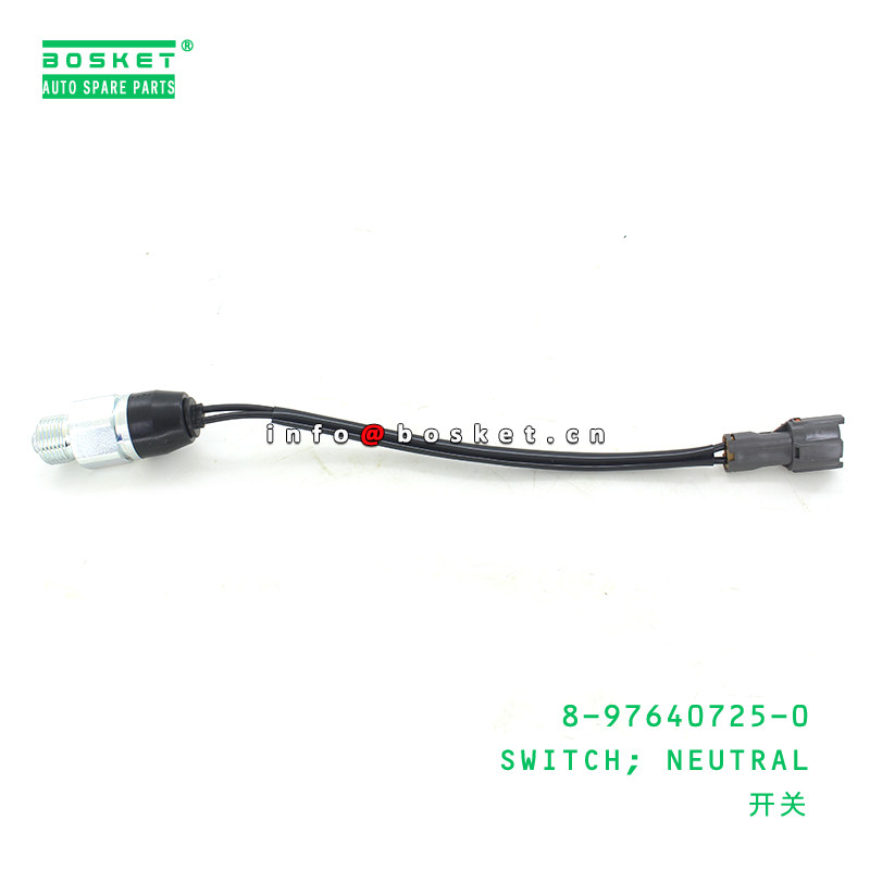 8-97640725-0 Clutch System Parts Neutral Switch 8976407250 For ISUZU NPR75 4HK1-T