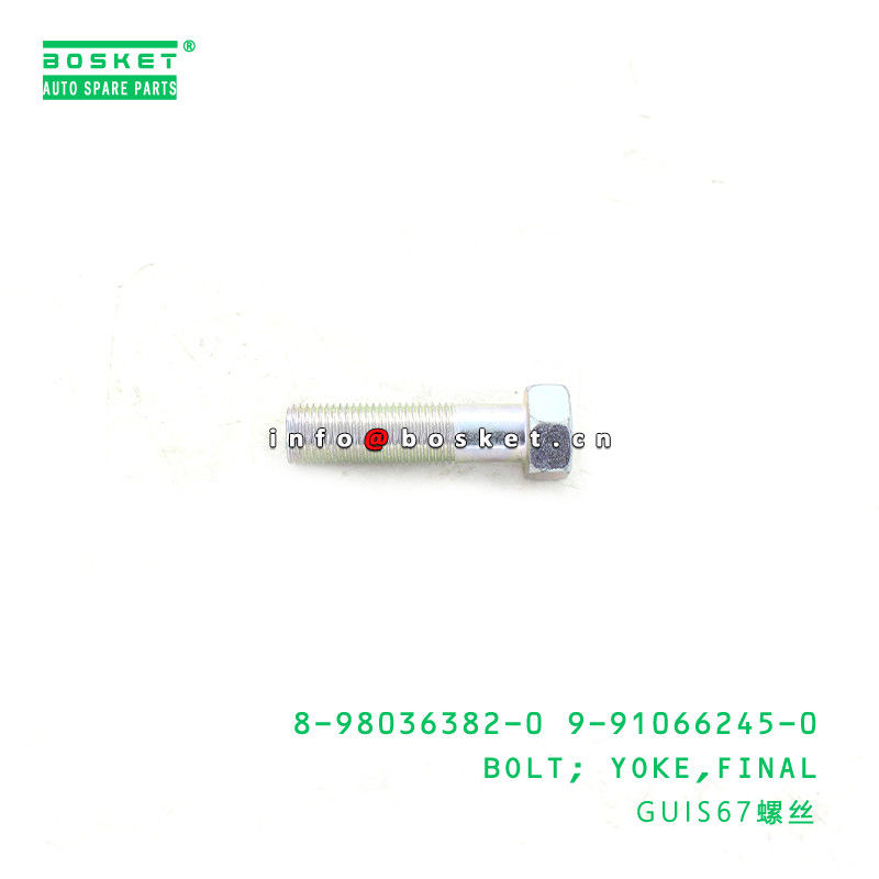 8-98036382-0 9-91066245-0 Truck Chassis Parts Final Yoke Bolt 8980363820 9910662450 For ISUZU VC46