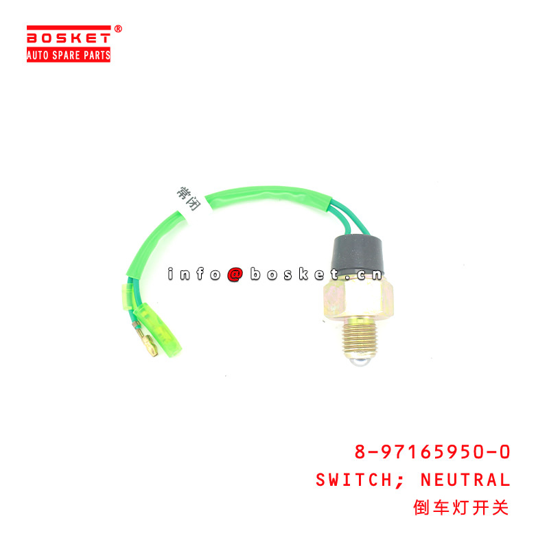 8-97165950-0 Isuzu Body Parts Neutral Switch For NKR 4JB1 8971659500