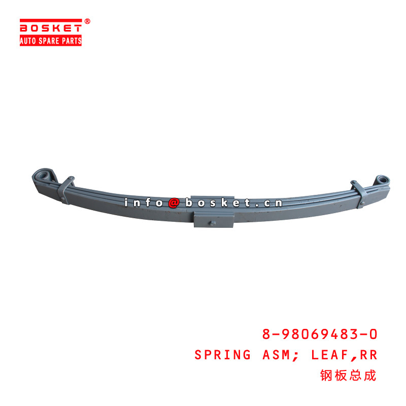 8-98069483-0 Rear Leaf Apring Assembly For ISUZU  8980694830