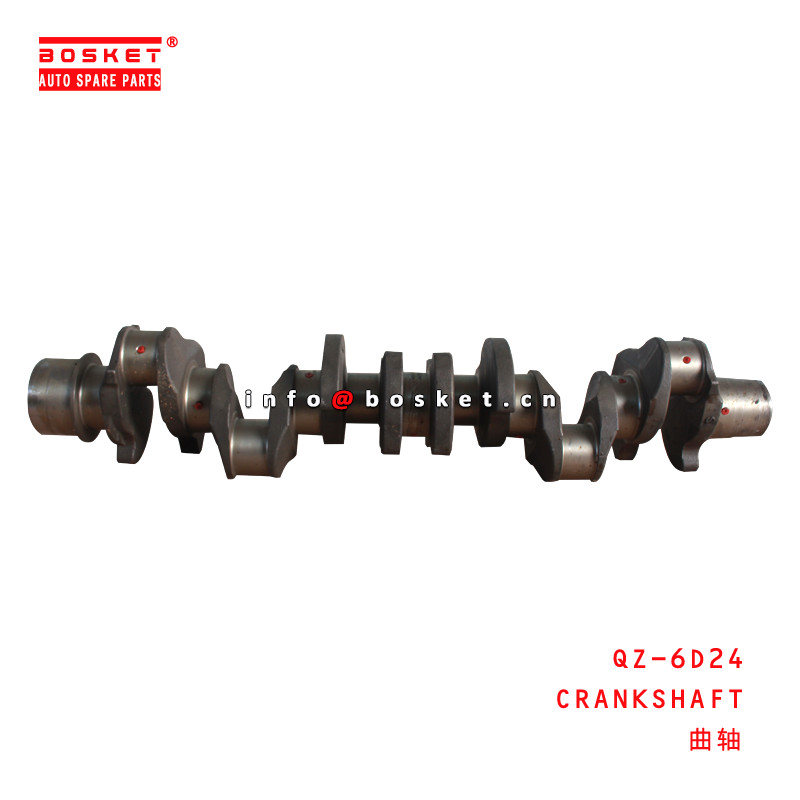 QZ-6D24 Crankshaft Isuzu Engine Parts For 6D24 QZ6D24