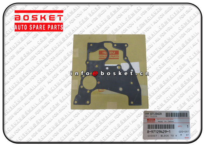 8-97129429-1 8971294291 Isuzu NPR Parts Block To Housing Gasket For ISUZU NHR NKR NPR 4HK1