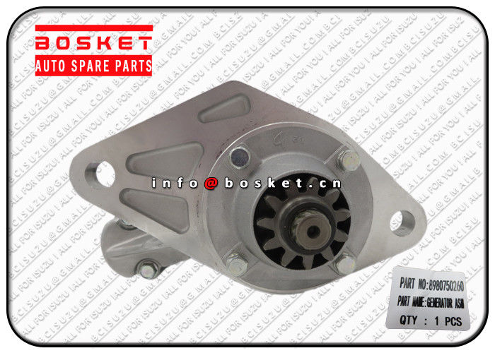 Isuzu Spare Parts Orginal Starter Assembly For ISUZU NHR 4HK1-T 8-98054984-0 8980549840