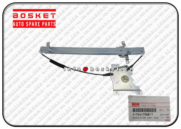 Auto Door Regulator Assembly Isuzu Body Parts For ISUZU CVZ FTR11 6BD1 1-74417068-1 1744170681