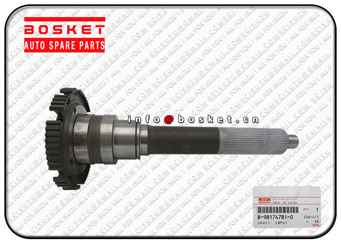 JAPAN ISUZU Truck Chassis Parts CXZ CYZ EXZ 8-98174781-0 1-33215020-0 8981747810 1332150200 Input Shaft