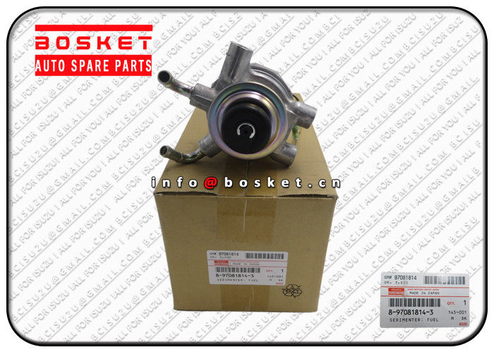 OEM ISUZU NKR55 4JB1 8-97081814-3 8970818143 Fuel Sedimenter Isuzu Spare Parts