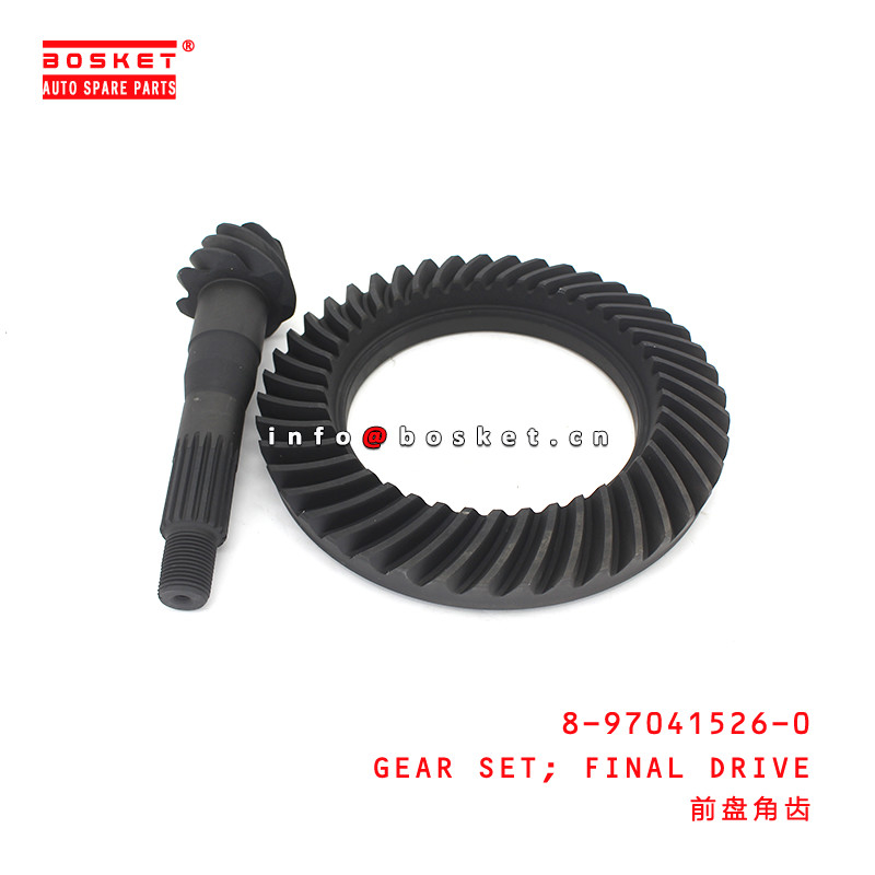 8-97041526-0 Final Drive Gear Set For ISUZU NPR 8970415260