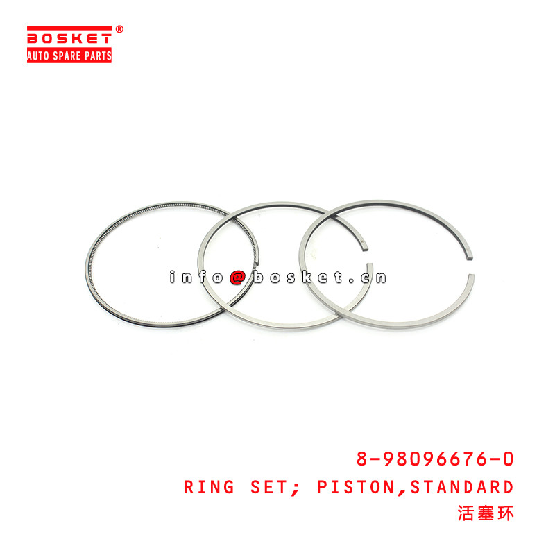 8-98096676-0 Standard Piston Ring Set For ISUZU 4JJ1-T 4JK1-T 8980966760