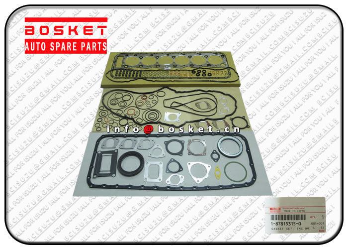 1-87815315-0 1878153150 Isuzu Engine Parts Engine Overhaul Gasket Set for ISUZU