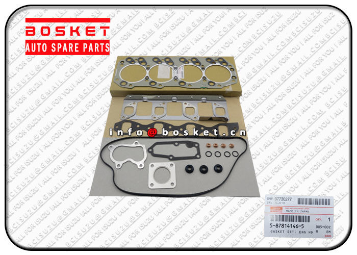 5-87814146-5 5878141465 Engine Head Overhaul Gasket Set Suitable for ISUZU TFR