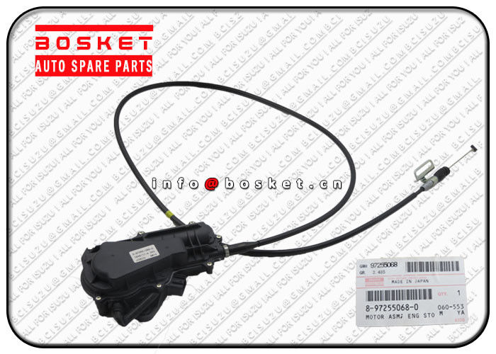 Engine Stop Motor Assembly 8-97255068-0 8972550680 Suitable for ISUZU NPR66 4HF1