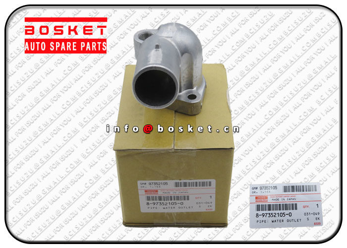 Water Outlet Pipe 8-97352105-0 8973521050 Isuzu Engine Parts for ISUZU TFR54 4JA1-T