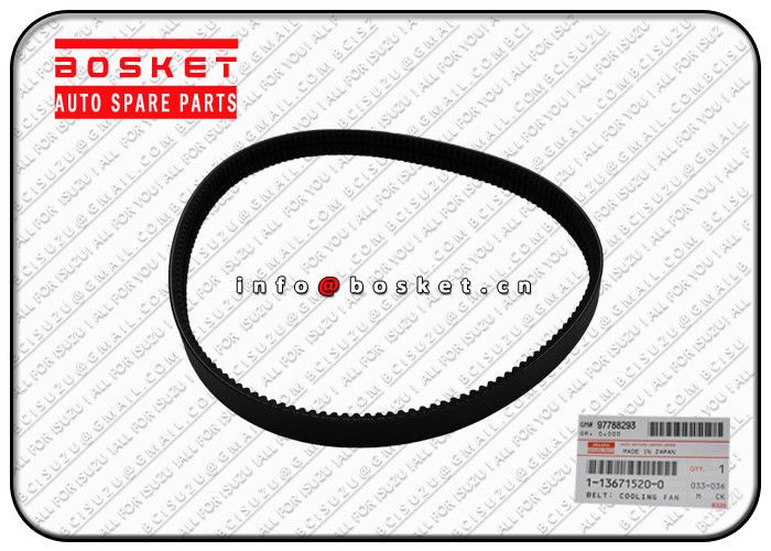 1136715200 1-13671520-0 Isuzu Engine Parts Cooling Fan Belt Suitable for ISUZU 6WG1