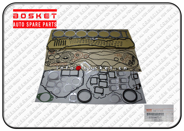 1878144720 1878130361 1-87814472-0 1-87813036-1 Engine Overhaul Gasket Set Suitable for ISUZU 6WG1