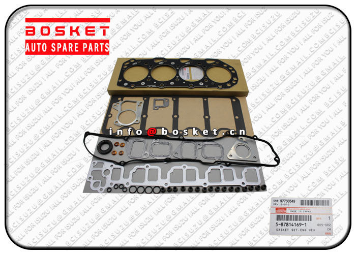 Isuzu Truck Parts  / Isuzu Cylinder Gasket Set for ISUZU UBS 5-87814169-1 5878141691