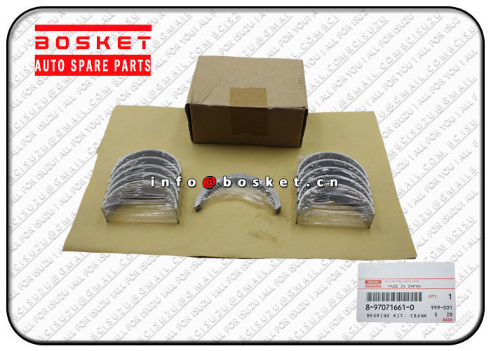 8-97071661-0 8970716610 Isuzu Body Parts Crank Bearing Kit Suitable for ISUZU 4BG1