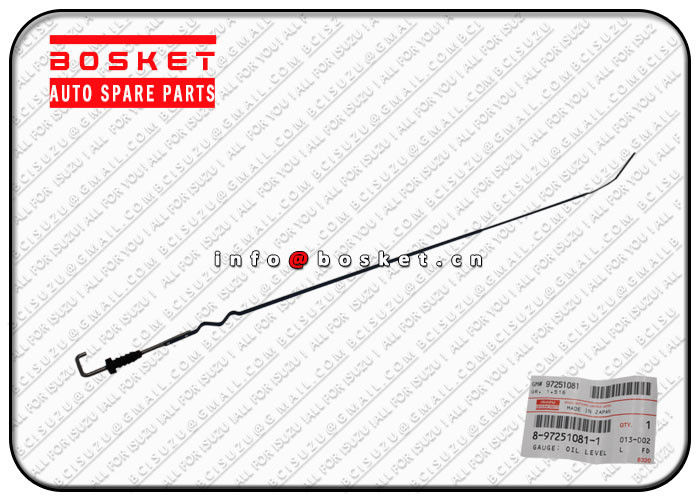 8-97251081-1 8972510811 Isuzu Engine Parts Oil Level Gauge Suitable for ISUZU 4HV1