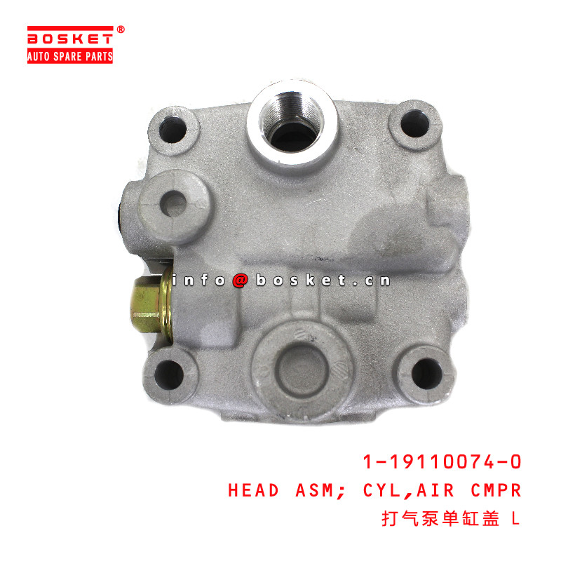 1-19110074-0 Air Compressor Cylinder Head Assembly For ISUZU CYZ 6WF1 1191100740