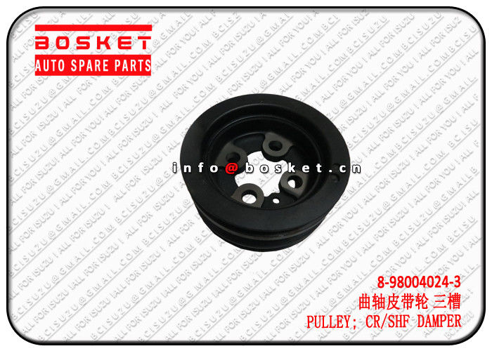 8-98004024-3 8980040243 Isuzu Truck Parts Crankshaft Damper Pulley For ISUZU ELF 4HK1