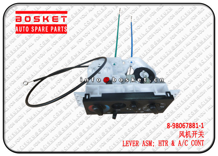 8-98067881-1 8980678811 Htr & Air conditioner Control Lever Assembly For ISUZU NMR NPR 700P 4HK1