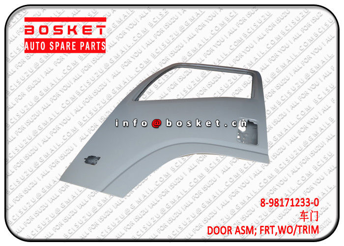 8-98171233-0 8981712330 Isuzu Truck Parts Without/Trim Front Door Assembly For ISUZU 700P