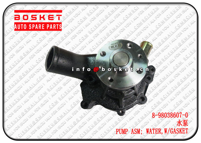 8-98038607-0 8980386070 With Gasket Water Pump Assembly Suitable For ISUZU XE 4BD1 4BG1