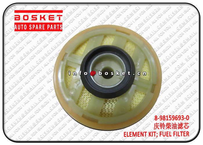 8-98159693-0 8981596930 Fuel Filter Element Kit Suitable For ISUZU NKR77 4KH1