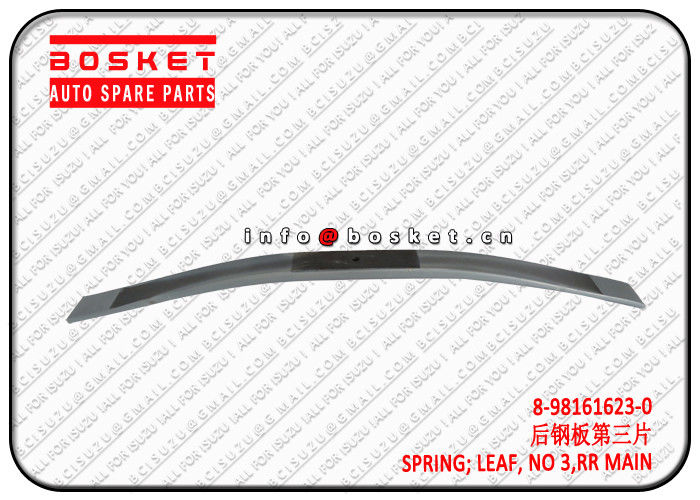 8-98161623-0 8981616230 Rear Main NO 3 Leaf Spring Suitable For ISUZU CYZ52