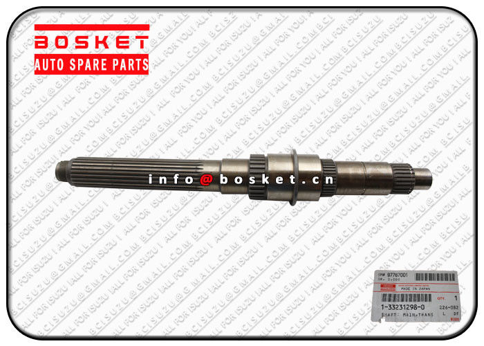 ISUZU CXZ51 6WF1 Transmission Main Shaft 1332312980 1-33231298-0