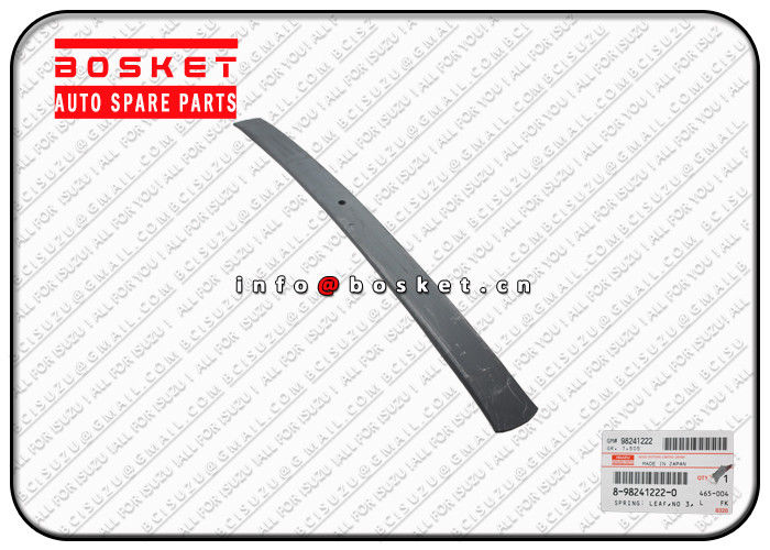 8982412220 8980943860 8-98241222-0 8-98094386-0 Rear Main Number 3 Leaf Spring Suitable for ISUZU NMR